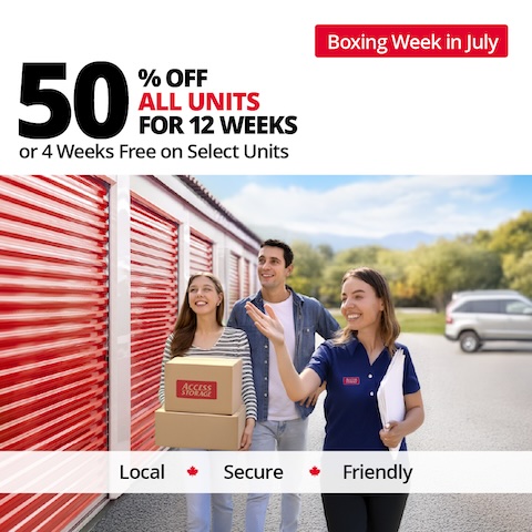Access Storage - Cobourg Promotion