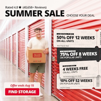 Access Storage - Cobourg Promotion