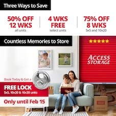 Access Storage - Cobourg Promotion